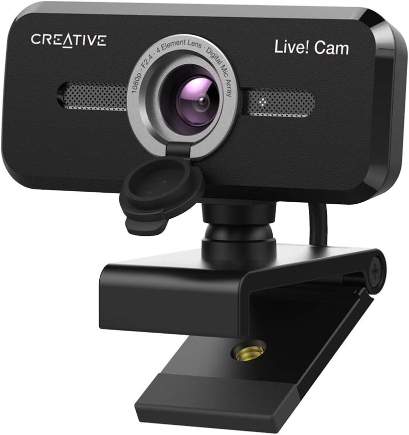 1080p Full HD Wide-Angle USB Webcam with Dual Built-in Mic W9930