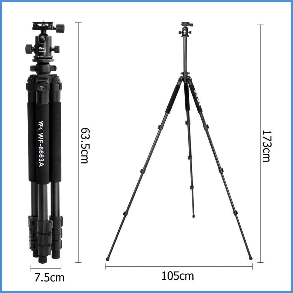 173cm Professional Ball Head Tripod H3144