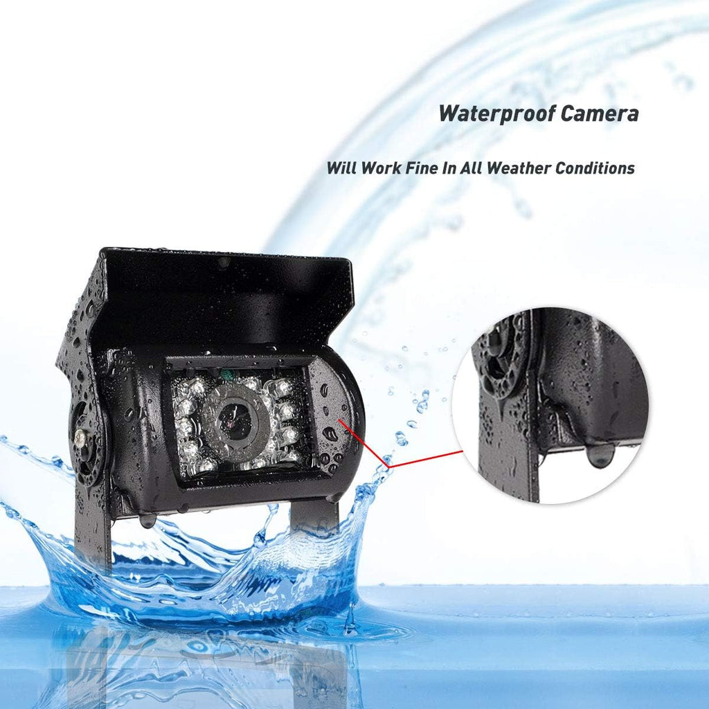 Backup Camera with Monitor 4 Channels Split Screen R462446