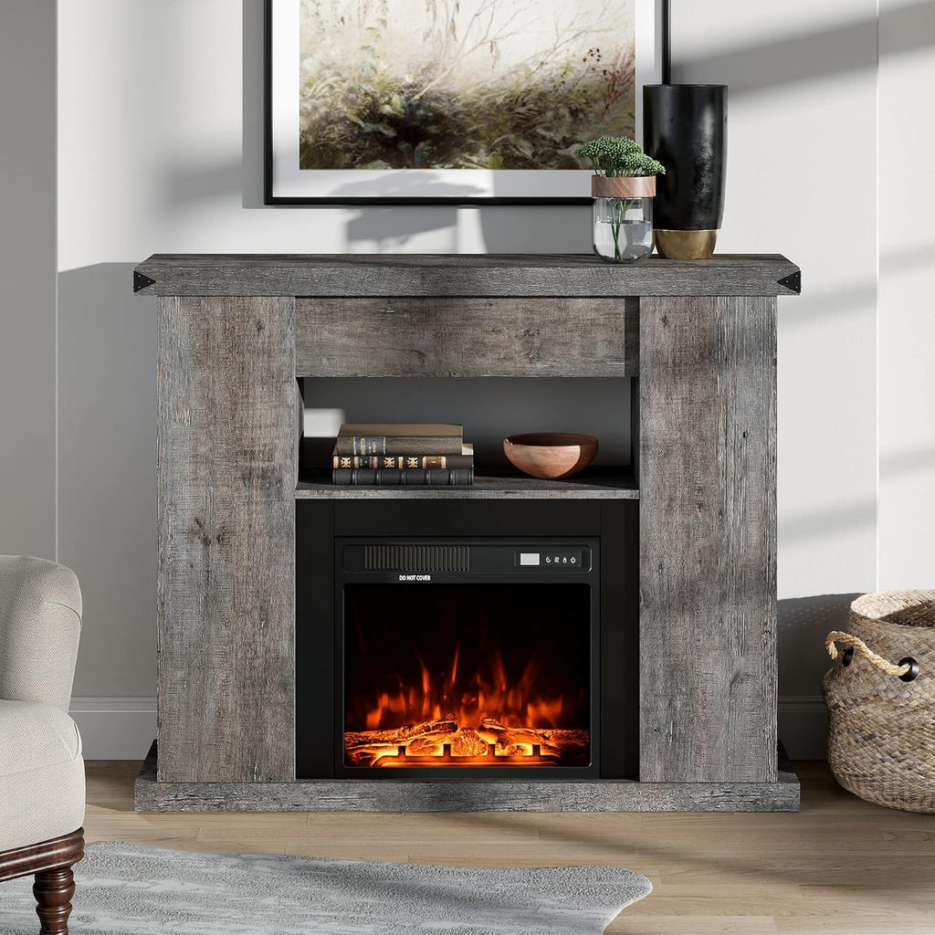 60 Inch Mango Wood TV Stand with 6 Storages S103675