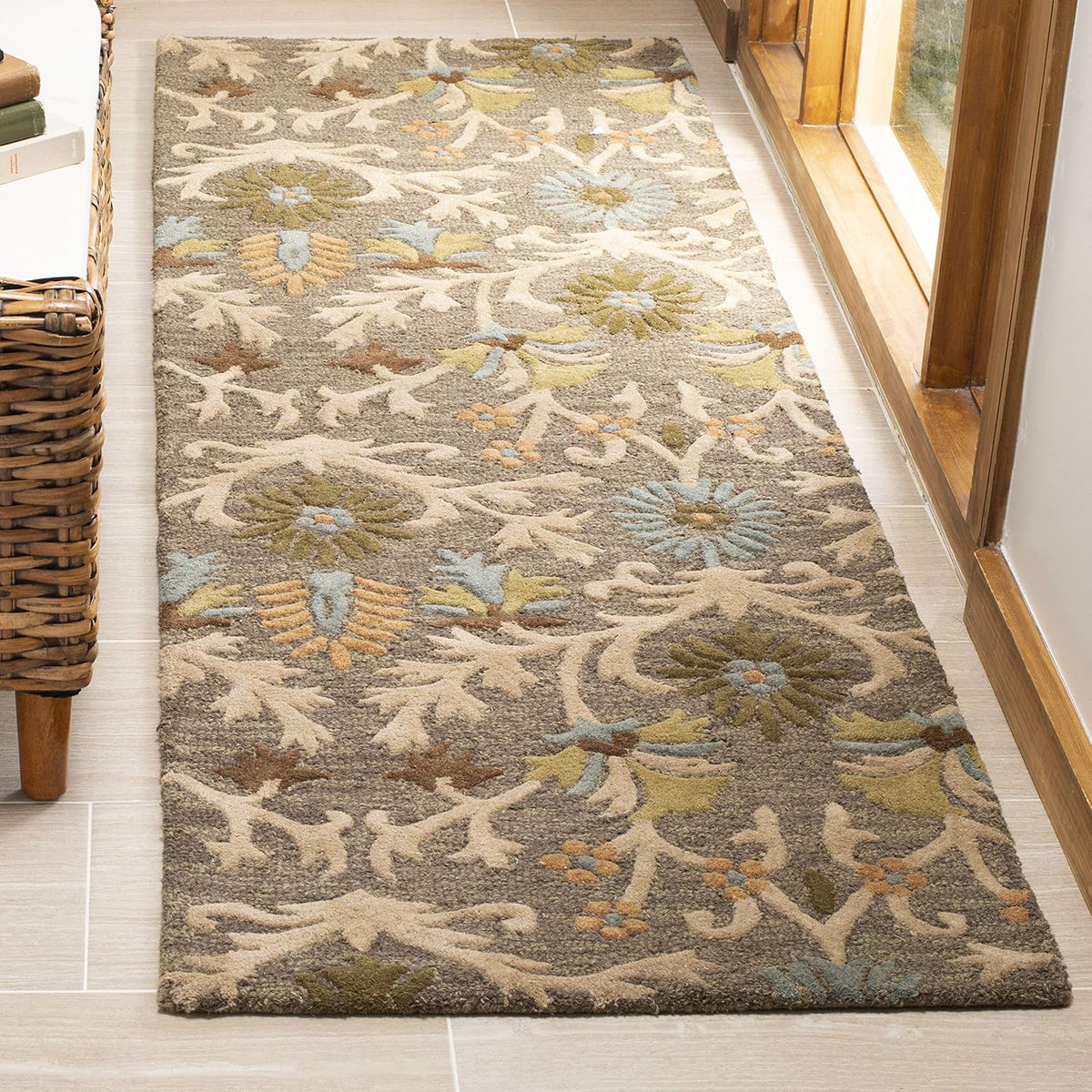 Handmade Moroccan Wool Runner 2'6 x 14' Q21774