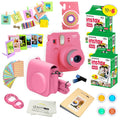 Flamingo Pink Instant Camera with 60 Pack Instant Films P923