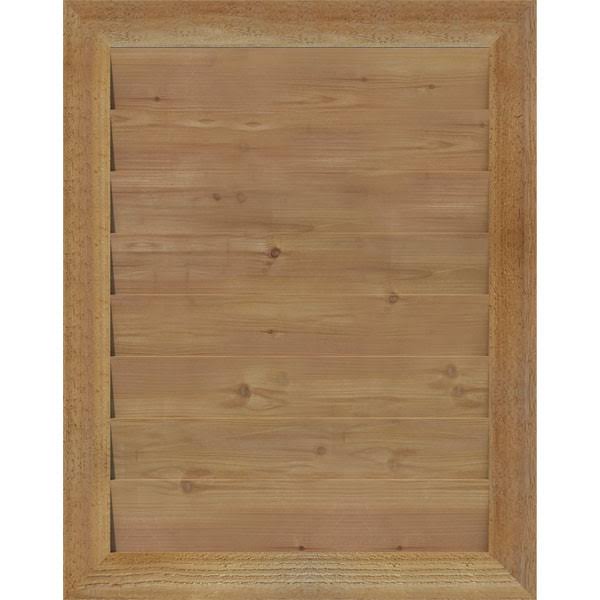 Unfinished Non-Functional Vertical Gable Vent A89123