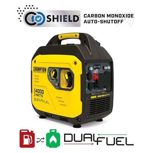 4000-Watt Dual Fuel Portable Inverter Generator R661511