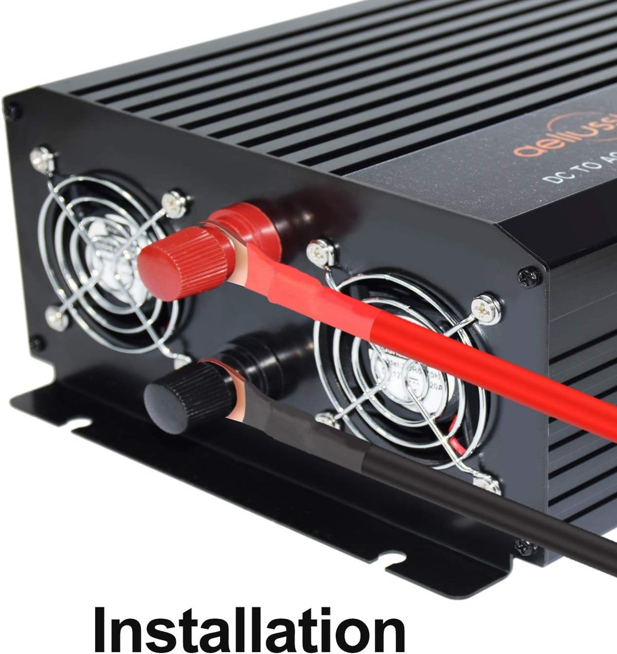 1500 watt Pure Sine Wave Inverter 24v dc to ac 110v 120v with LCD Display Pack of 2 G819701