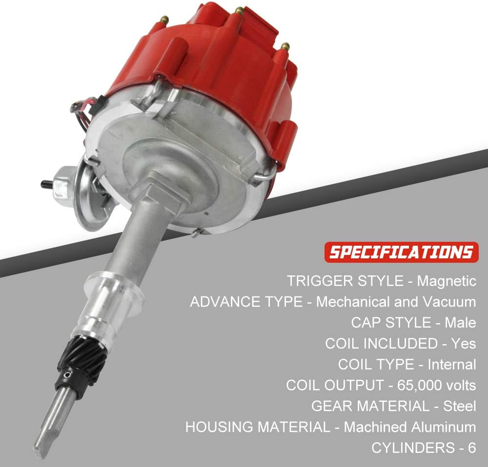 Ignition Distributor with Red Cap Pack of 2 F94531