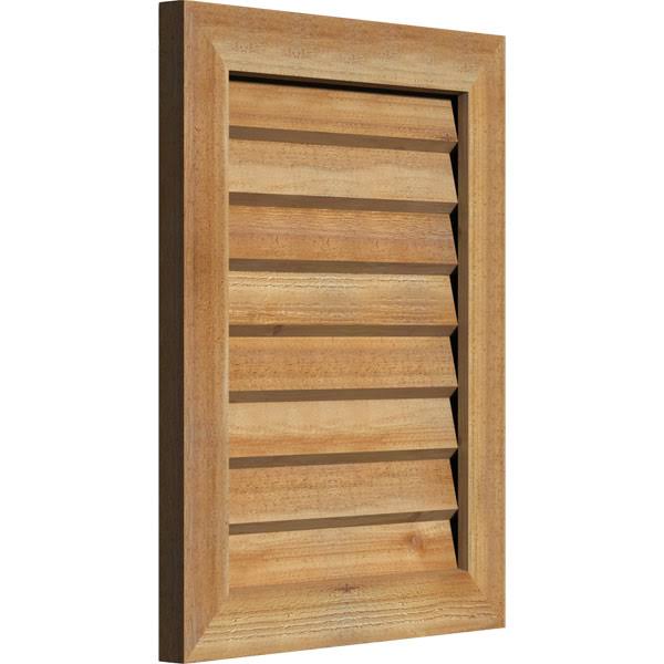 Unfinished Non-Functional Vertical Gable Vent A89123