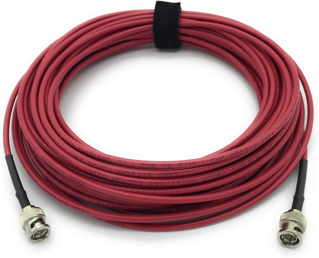 150ft Mini RG59 HD SDI BNC Cable - Red M93050