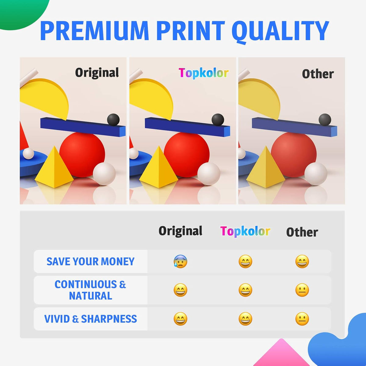 Compatible Ink Cartridges Replacement 4-Pack Y110
