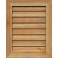 Unfinished Non-Functional Vertical Gable Vent A89123