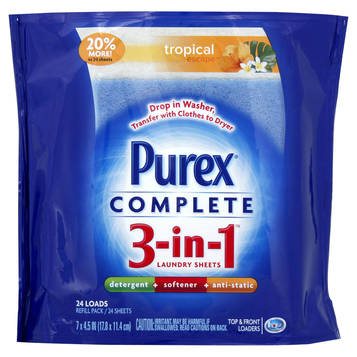 Laundry Sheets 3-in-1 24 sheets G4456
