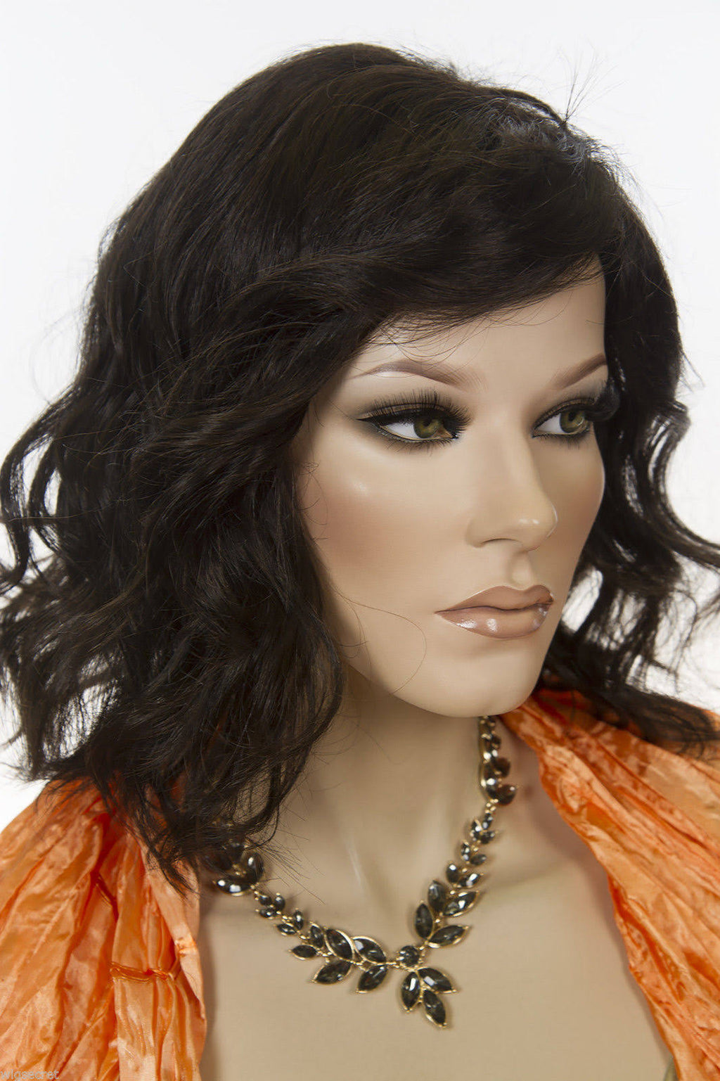 Wavy Blonde Brunette Red Grey Wigs B78967
