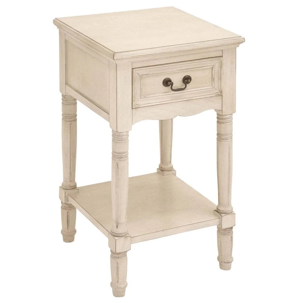 Antiqued Solid Wood Night Stand Y16937