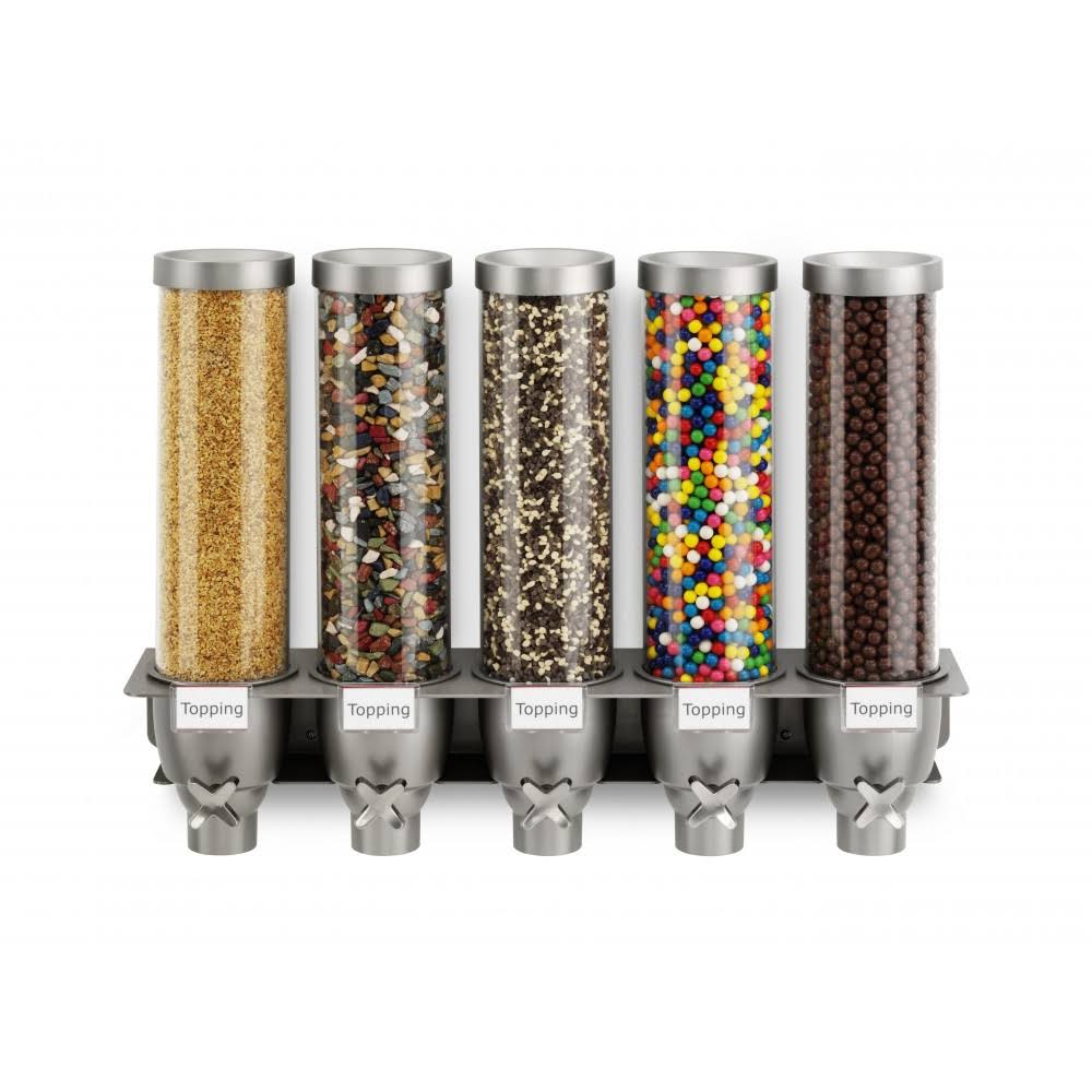5-Container Wall Mount Dispenser V192