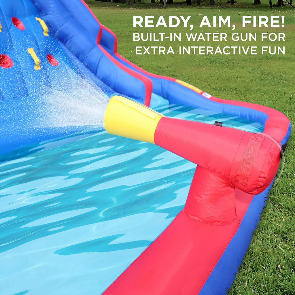 Inflatable Water Slide Park with Splash Pool G241902