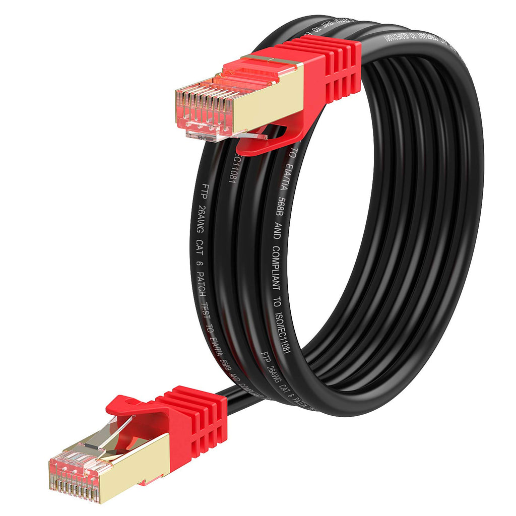 Outdoor Cat 6 Ethernet Cable 400ft 26AWG FTP Waterproof Direct Burial Q32766