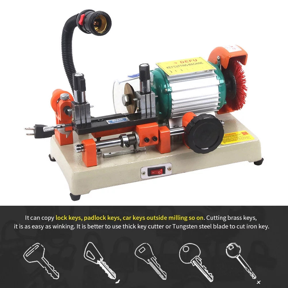 Hand-Driven Key Cutting Machine 110V 120W D3856