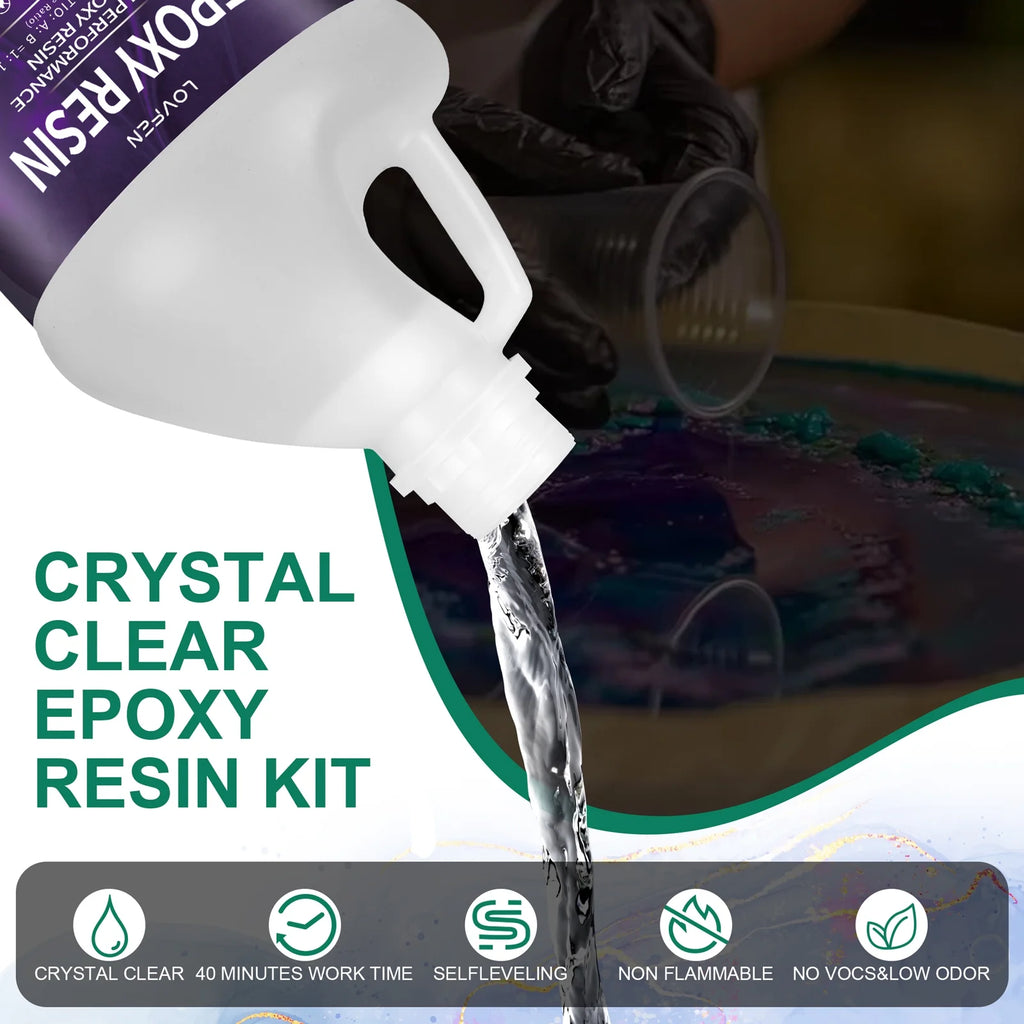 2 Gallon Crystal Clear Epoxy Resin E1650