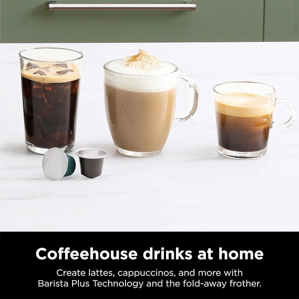 Black and Stainless Steel Espresso & Coffee System E203