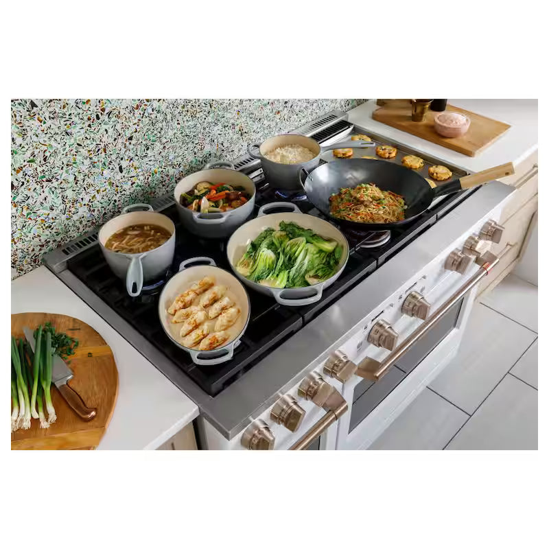 8.25 cu. ft. Smart Double Oven Dual Fuel Range with Self-Cleaning Convection Oven in Stainless Steel S4223