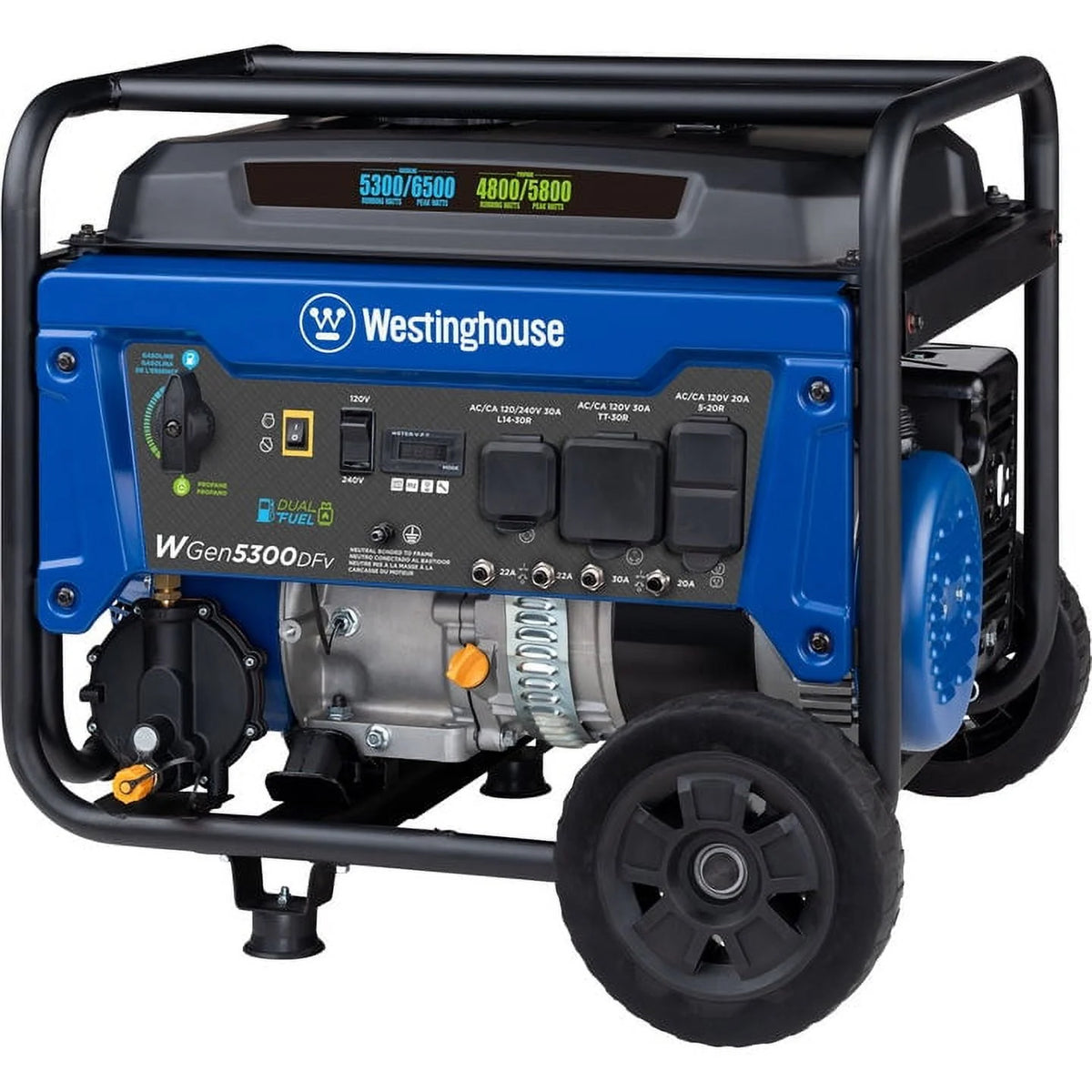 Portable Dual Fuel Generator E127017