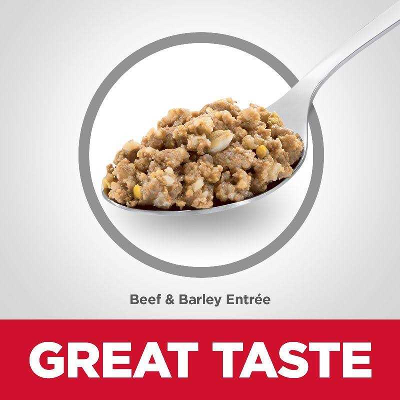 Adult 7+ Beef & Barley Dog Food V541