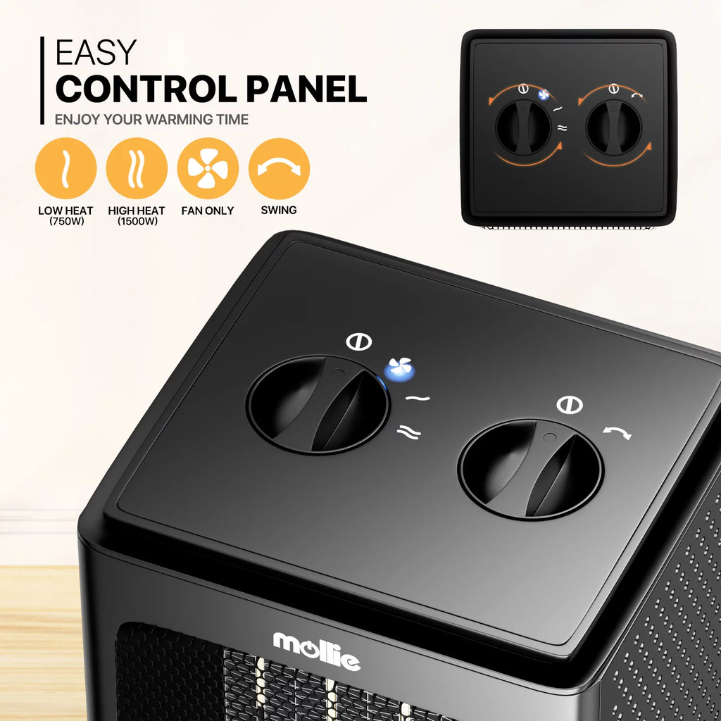 1500W PTC Portable Electric Space Heater P37307