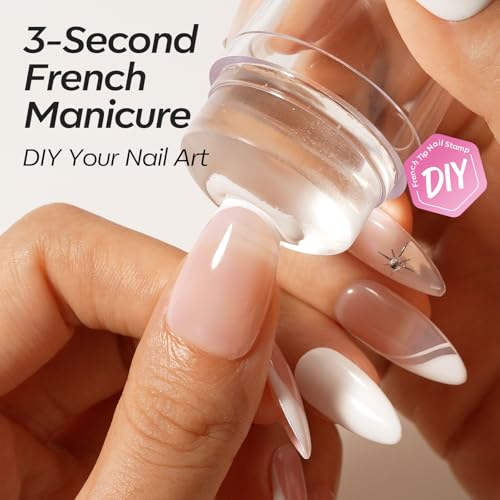 Sheer Pink Nude Red Brown Jelly Gel Nail Polish Kit with UV Light C8211