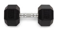 35lb Rubber Hex Dumbbell L967