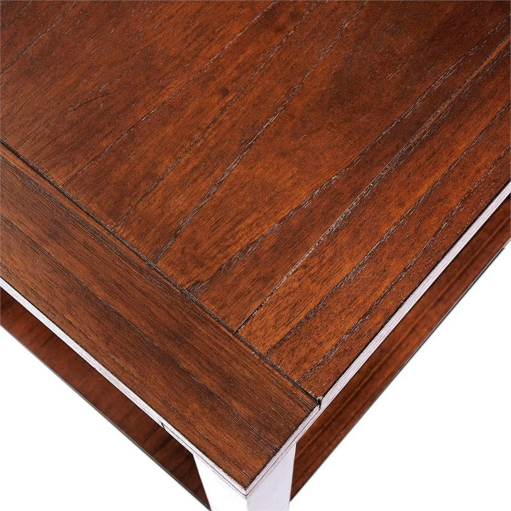 Cherry Wood 1-Shelf Console Table M855369