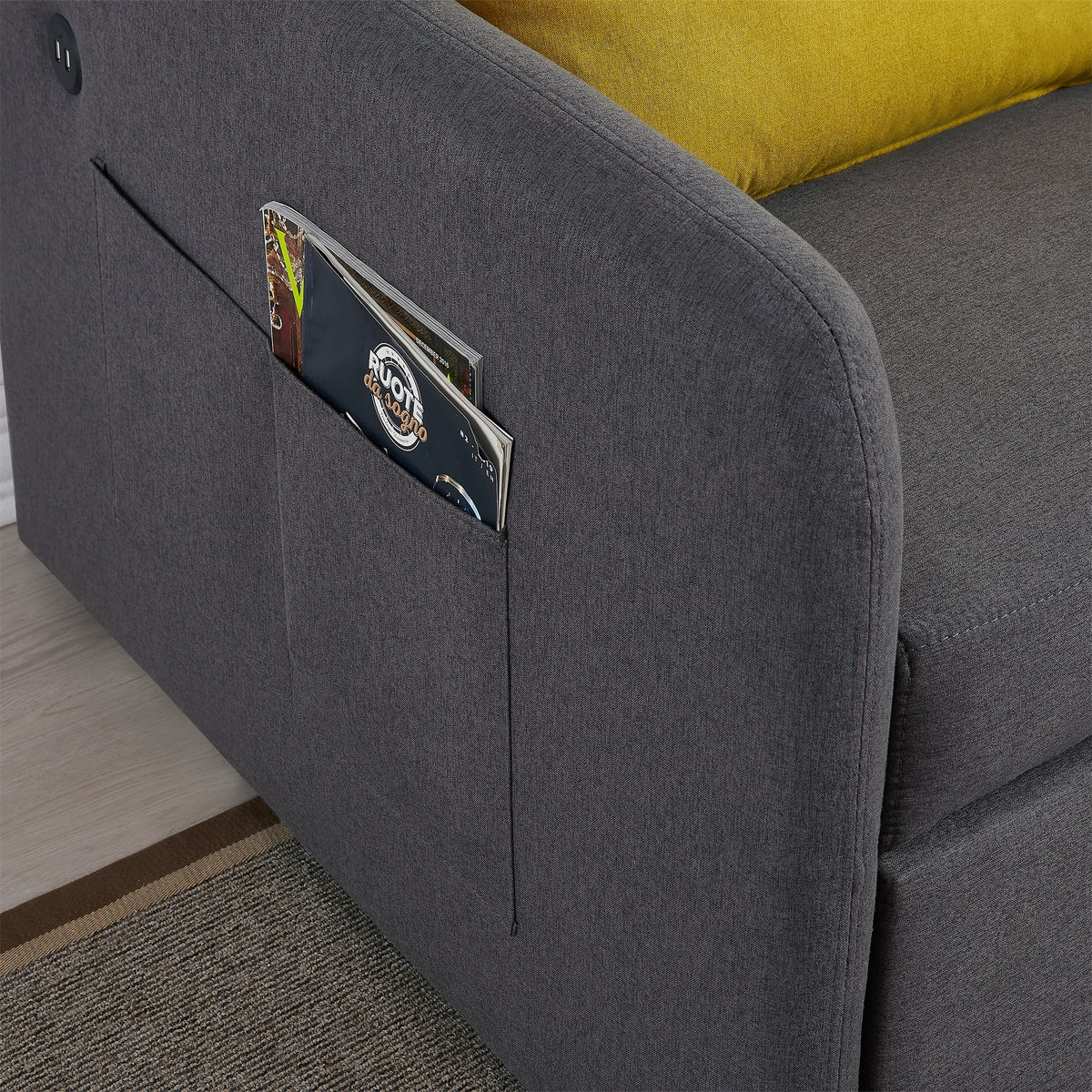 Convertible Sofa Bed with Pull Out Sofa Bed T980