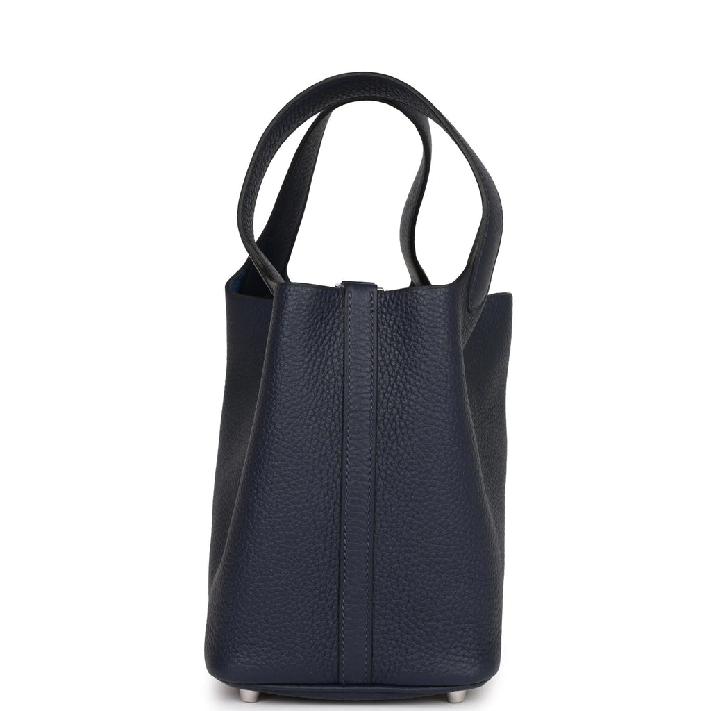 Bleu Nuit Clemence 18 Picotin Lock N701822