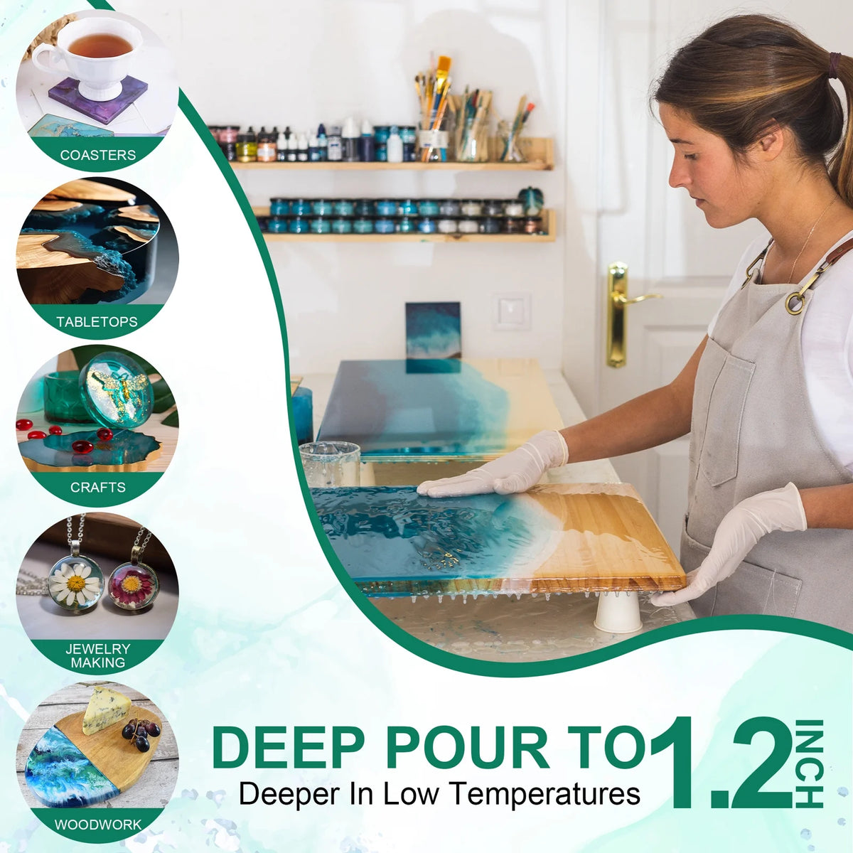 2 Gallon Crystal Clear Epoxy Resin E1650