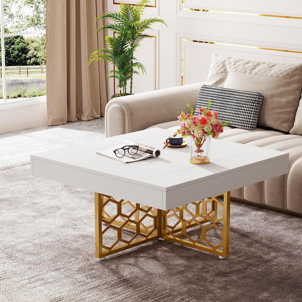 White Square Coffee Table Z446253