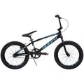20-inch BMX Bike Black with Teal Aluminum Frame N528