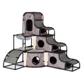 Gray Cat Tower O725