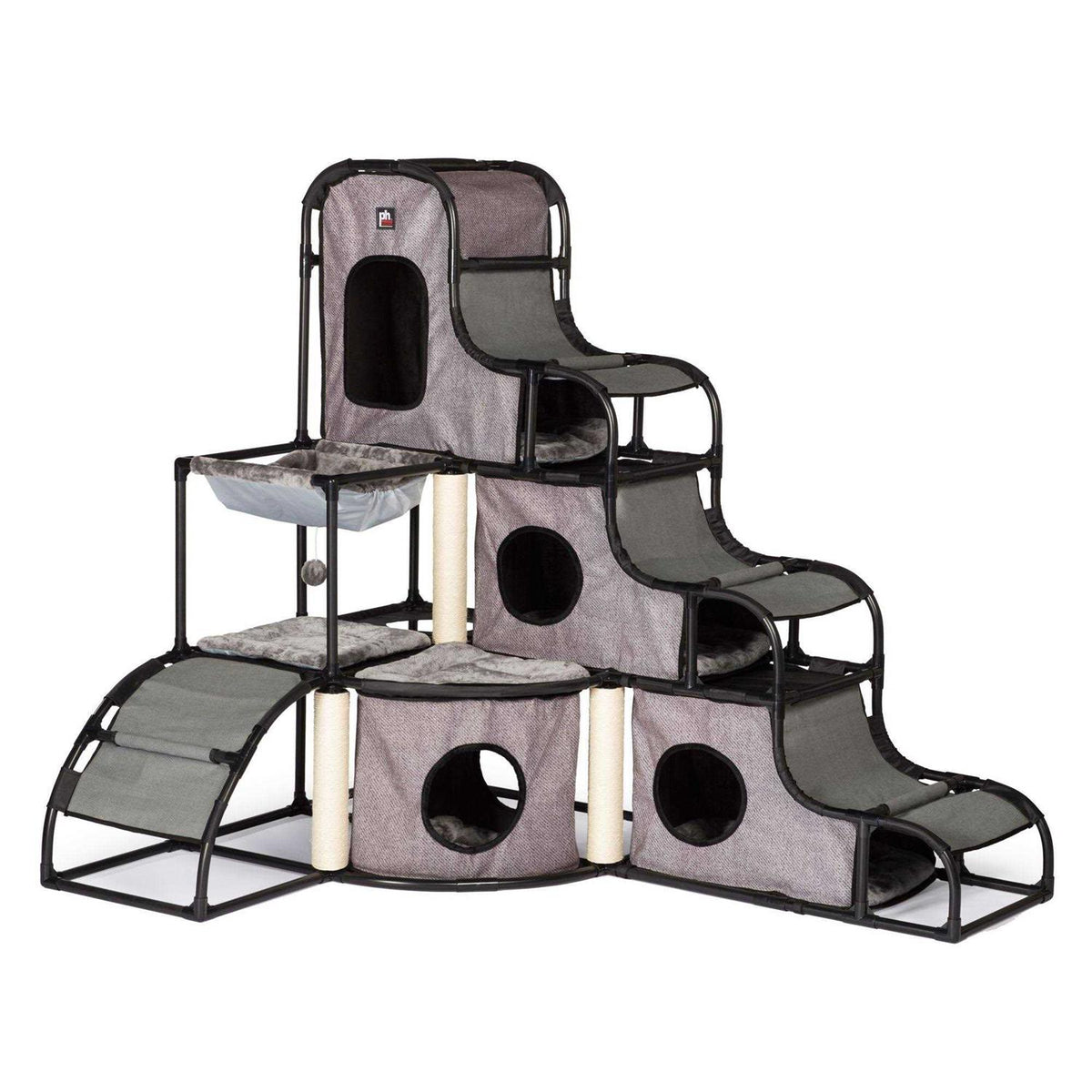 Gray Cat Tower O725