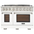 White 6.7 cu. ft. Propane Gas Range O4435