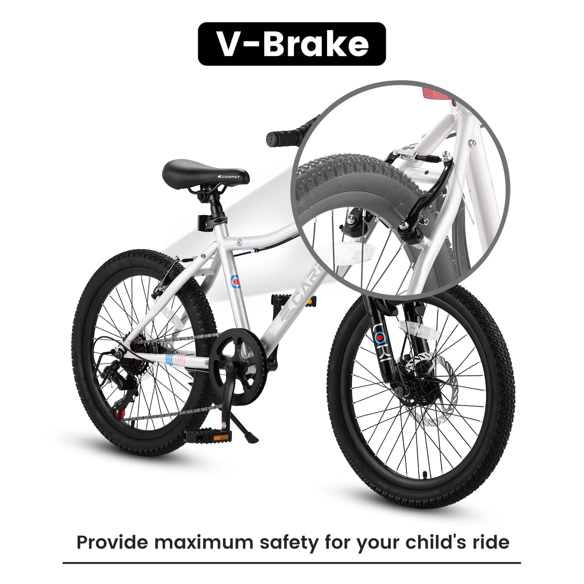 20 inch 7 Speed Kids Bicycle W91256
