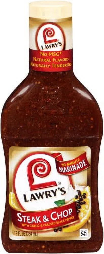 Steak & Chop Marinade, 12 Fl Oz (Pack of 8) M5282
