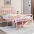 Queen Metal Bed Frame with Headboard & Footboard S21627