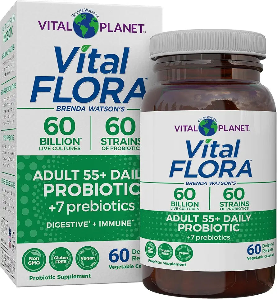 Adults Over 55 Daily Probiotic 60 Billion CFU 60 Capsules C282