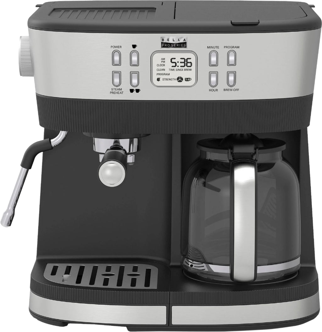 Stainless Steel Espresso and Drip Coffee Maker S271