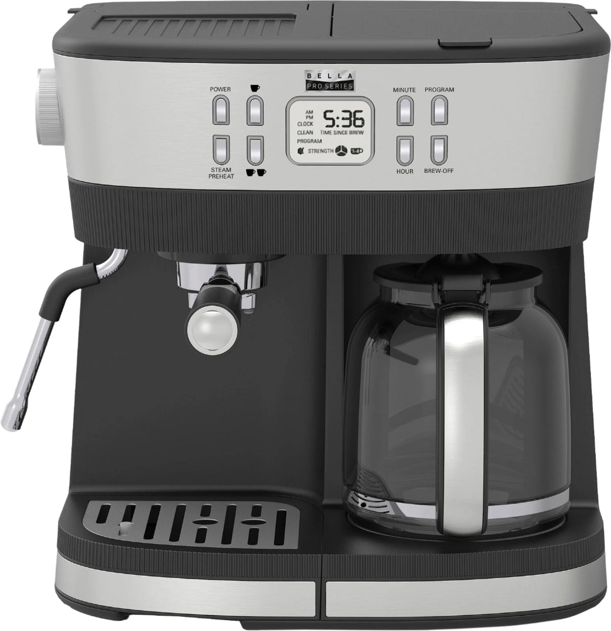 Stainless Steel Espresso and Drip Coffee Maker S271