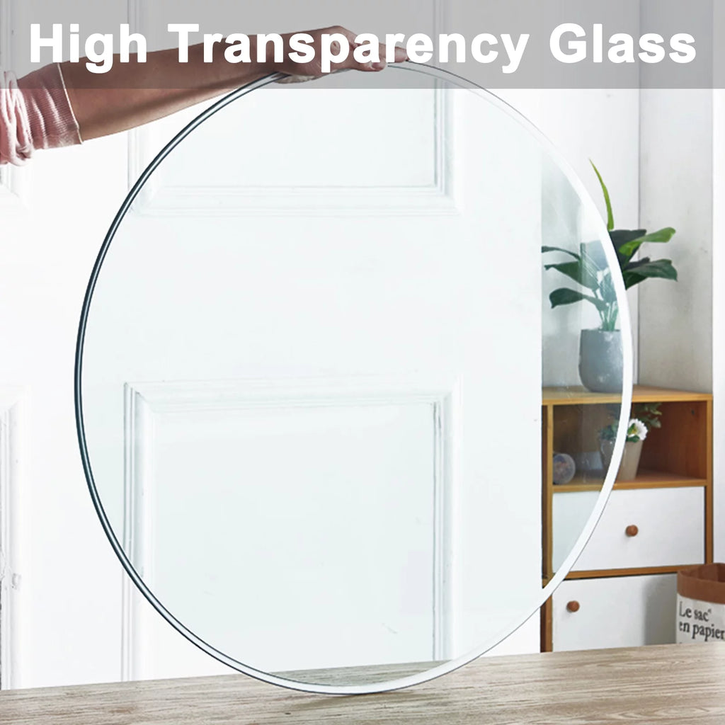 52 Inch Round Clear Glass Table Top T42843
