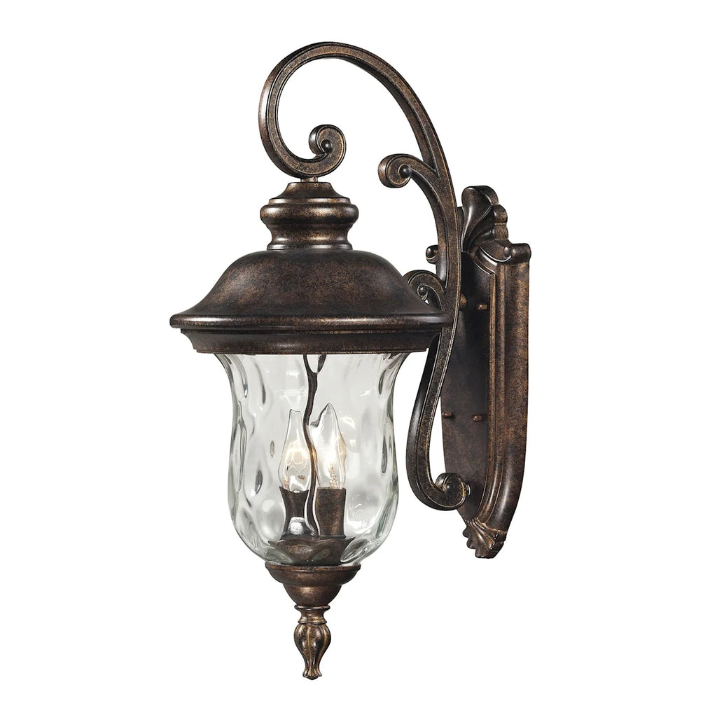 2-Light Outdoor Wall Sconce E5854