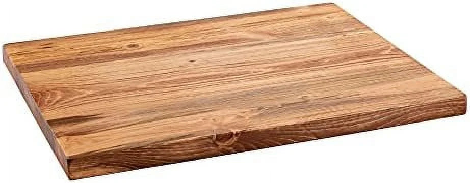 Solid Wood End Table 22 in. x 18 in. x 1.25 in. Reclaimed Pine Black J684843