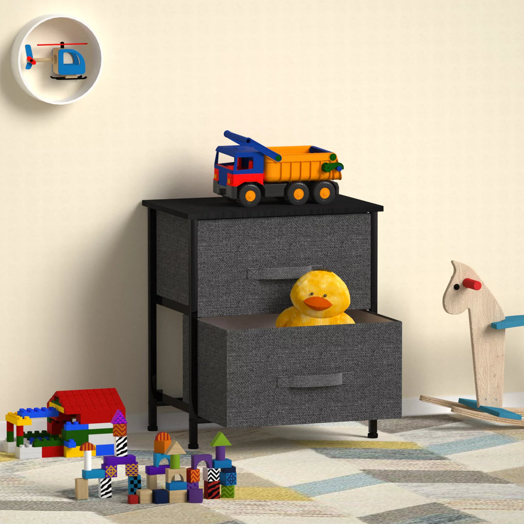 2 Drawer Fabric Dresser S560983