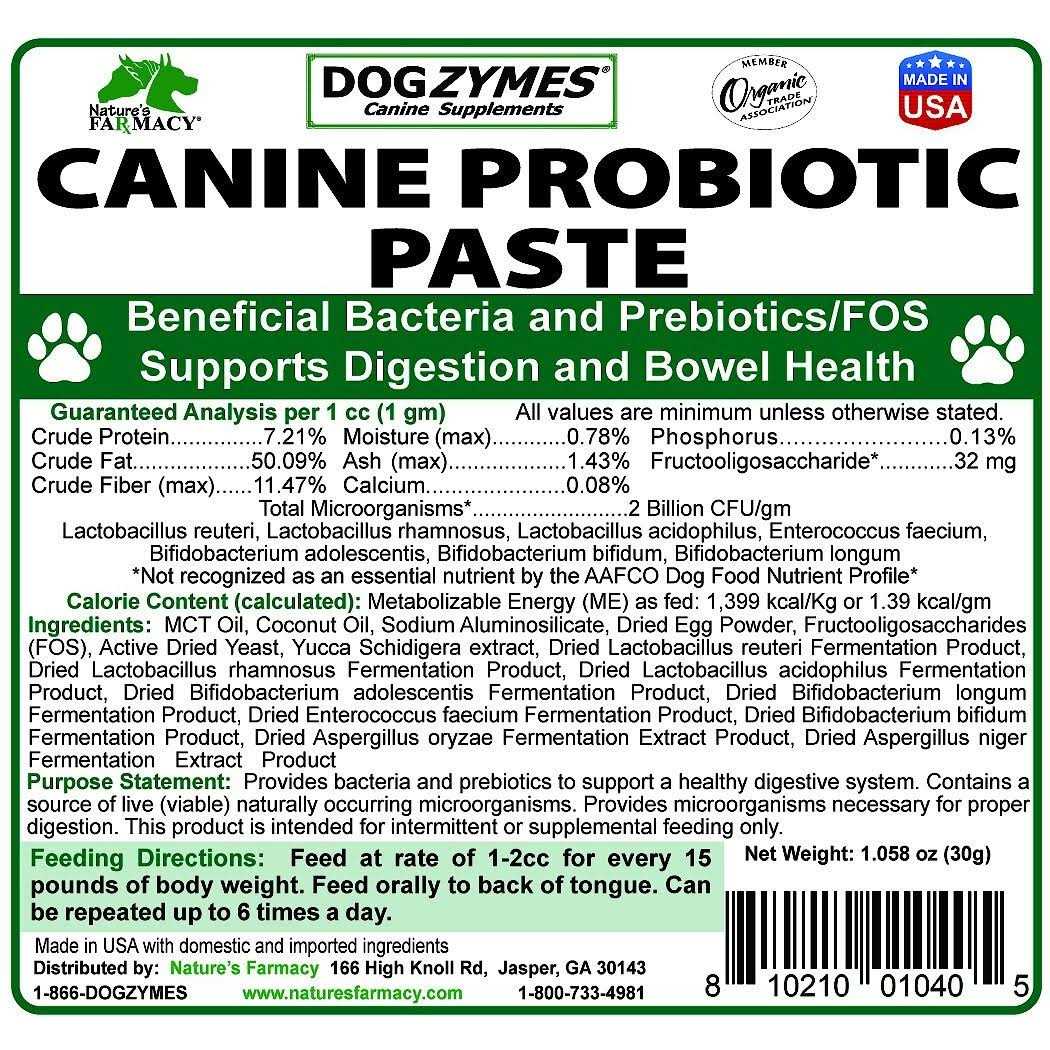 Canine Probiotic Paste V349216