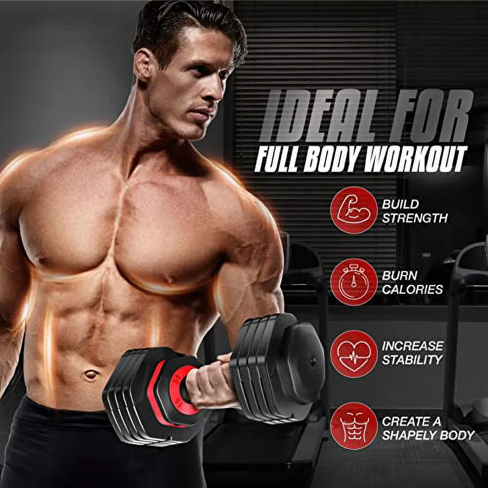 Adjustable Dumbbells Set of 2 55LBS K59514